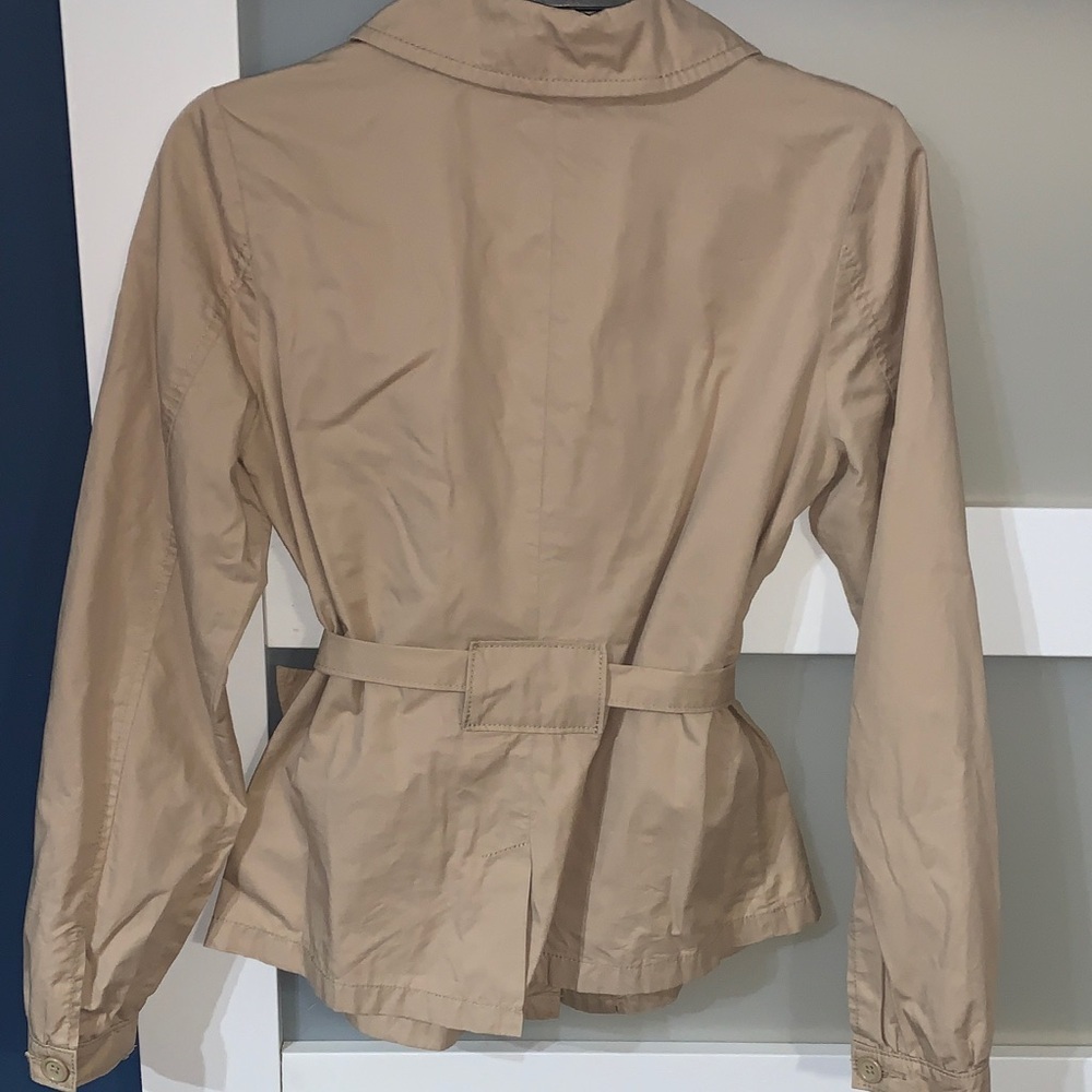 Old Navy Beige Women's Blazer with Belt - Picture 7 of 7